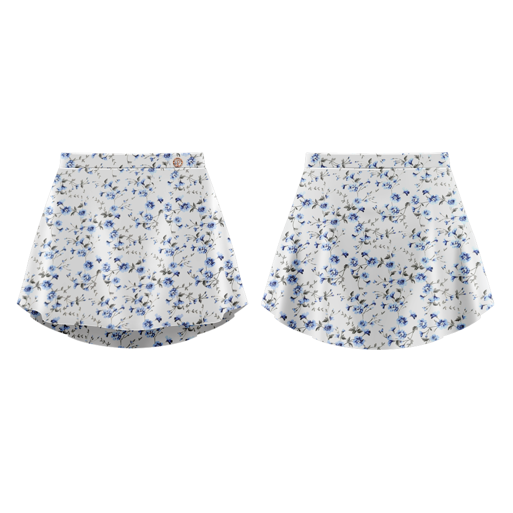 PATTERNED SKIRT BLUEBELLE - DANSE DE PARIS